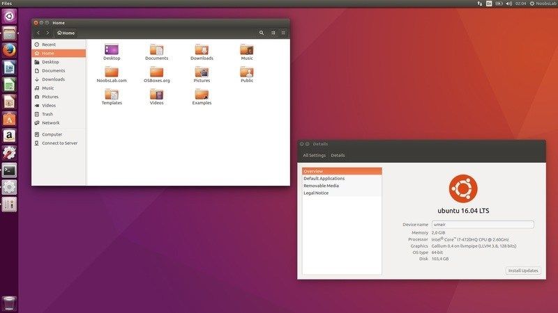 Ubuntu 16 04 unity