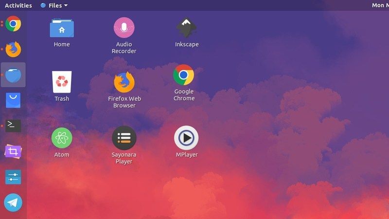 Как добавить ярлыки приложений на рабочий стол Ubuntu