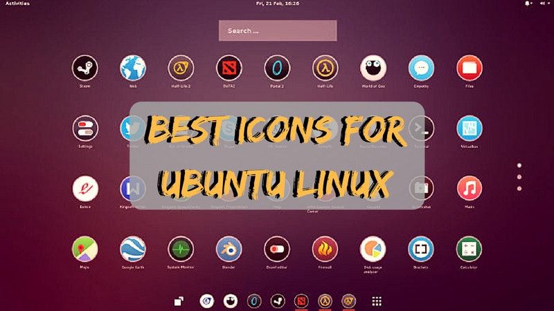 25 лучших тем иконок для Ubuntu и других Linux