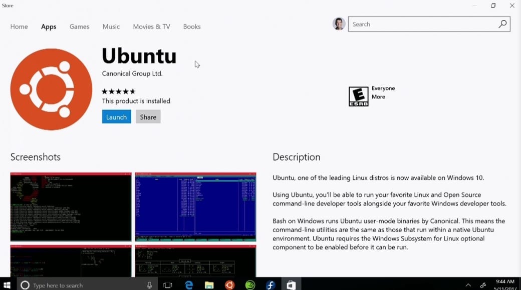 Ubuntu, Fedora и OpenSUSE скоро будут в Windows Store