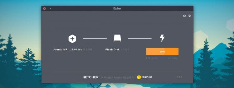 Как установить Этчер ( Etcher),USB инструмент для записи, на Ubuntu.