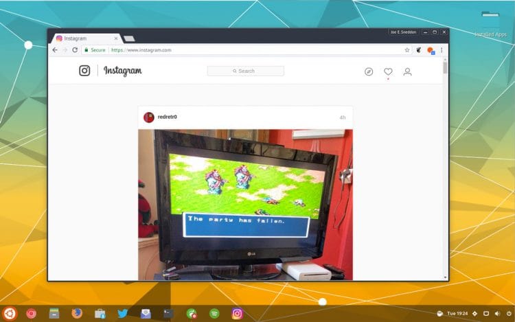 Как загружать фотографии в Инстаграм, если у вас компьютер с Ubuntu?