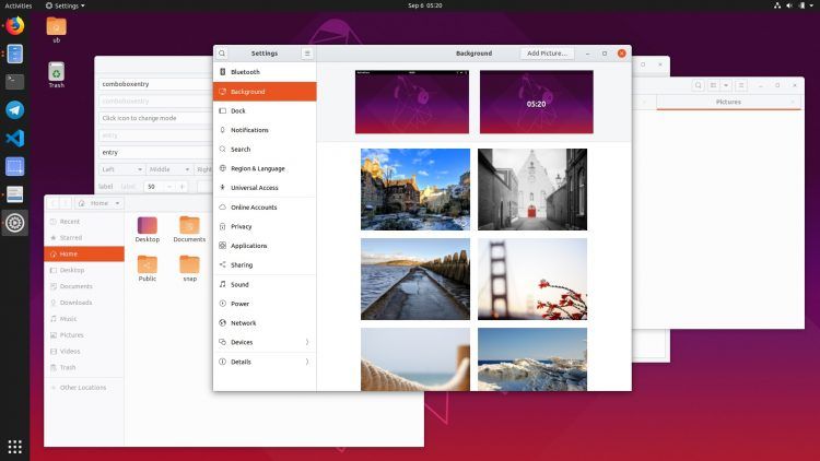 Первый взгляд: в Ubuntu 19.10 будет новый яркий внешний вид (обновлено)