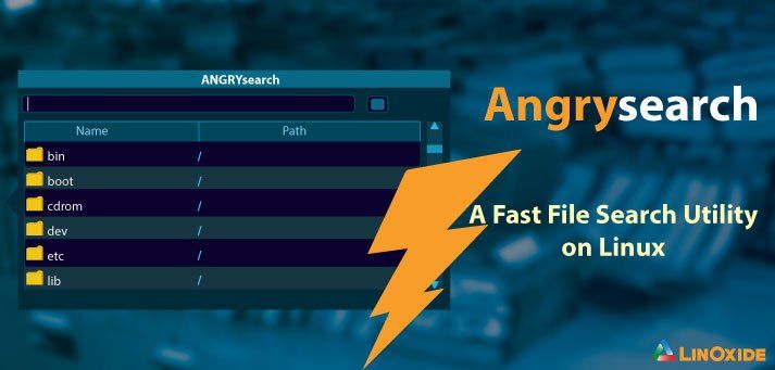 ANGRYsearch - Быстрый инструмент поиска с графическим интерфейсом для Linux