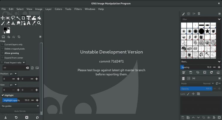 Новая нестабильная сборка GIMP позволяет тестировать возможности GIMP 3.0