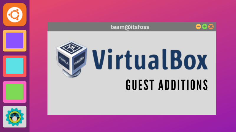 Как установить гостевые дополнения virtualbox для ubuntu